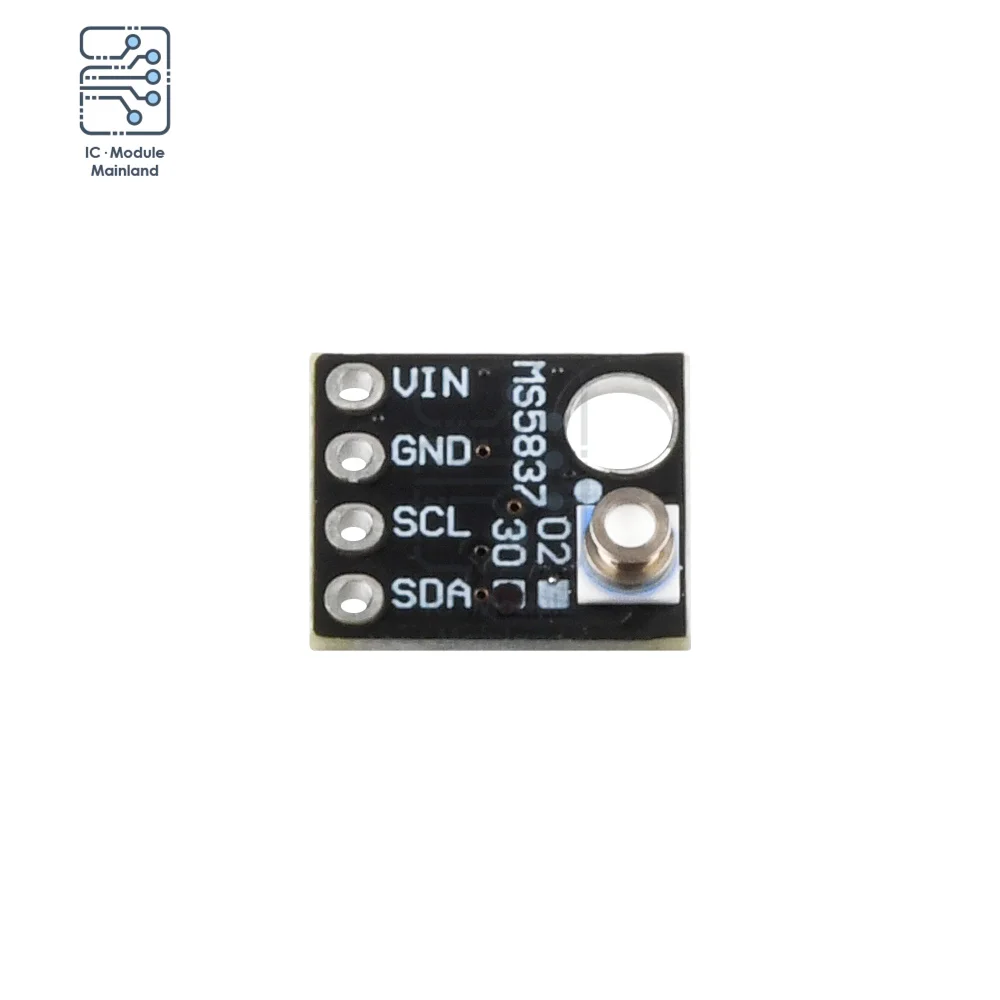 GY-37 MS5837 02BA 30BA Высокоточный модуль датчика газа и жидкости I2C интерфейс 24 бит