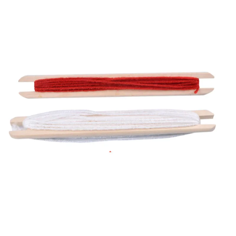 

Wooden Traditional Weaving Loom Children Toy Craft Educational Gift Wooden Weaving Frame Knitting Machine