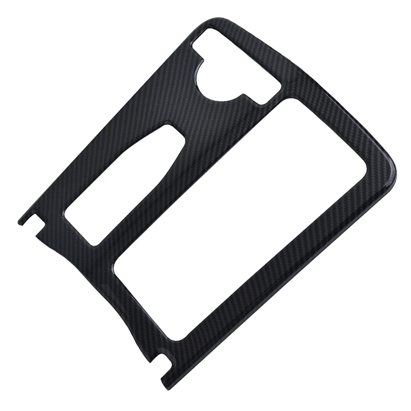 Новая задняя крышка центральной консоли отделочная наклейка для Mercedes Benz C class W204 08