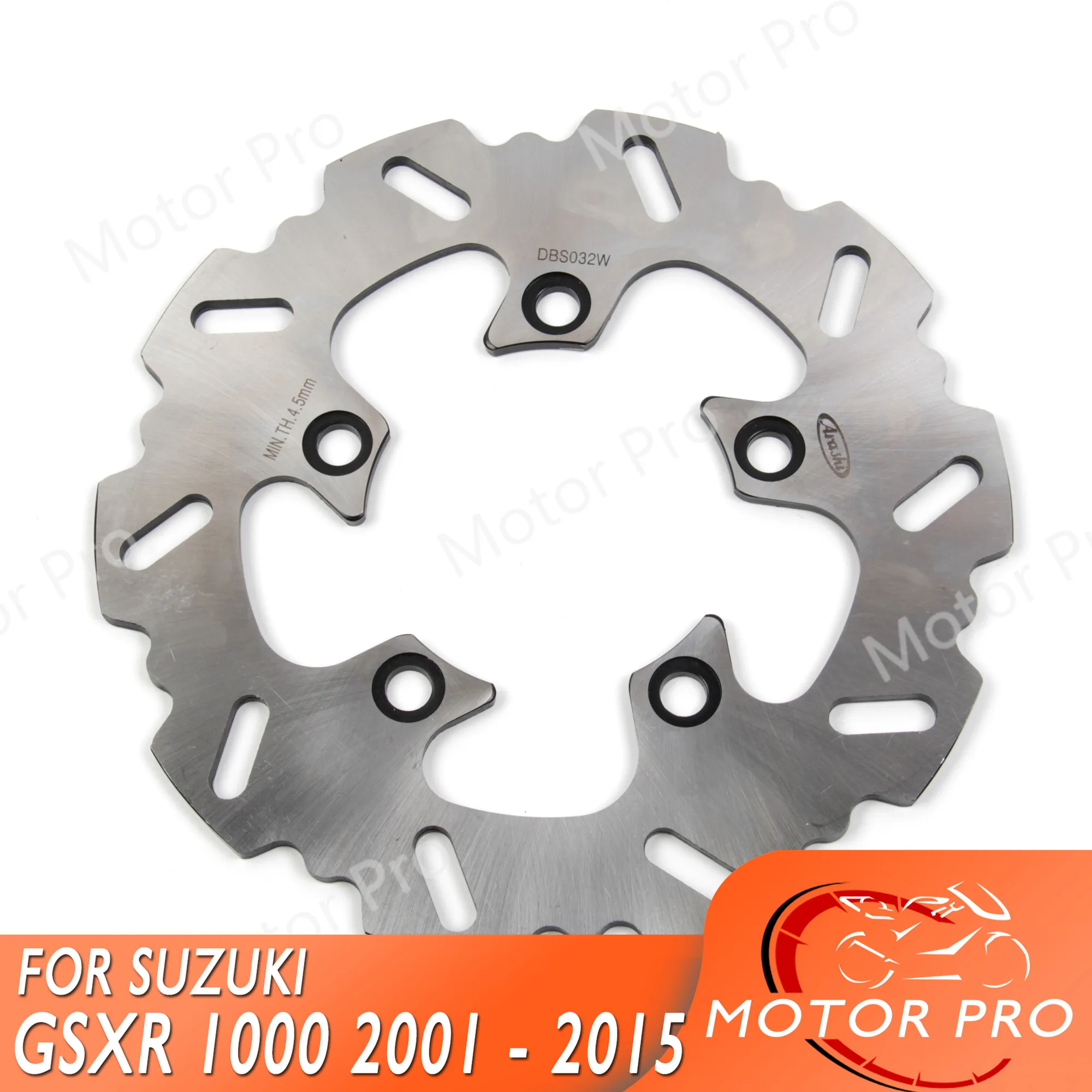 Для Suzuki GSXR 1000 2001 2015 задний тормозной диск роторный GSX R GSXR1000 2006 2007 2008 2009 2010 2011 2012 2013