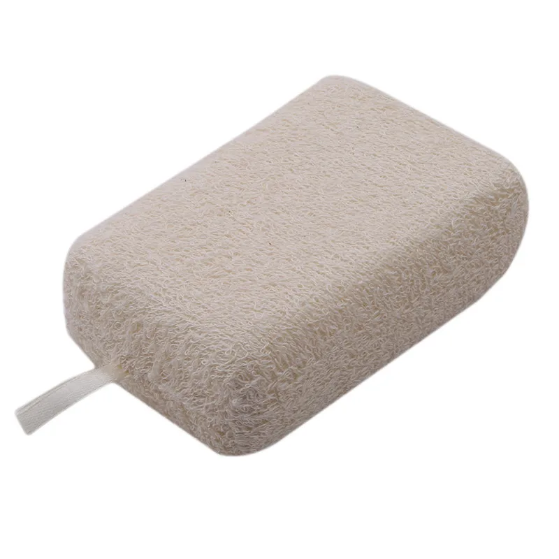 

Useful Bath Sponge Shower Rectangle Soft Natural Fiber Brush Clean Rich Foam Hands Wash Bathroom Bathing Utensils