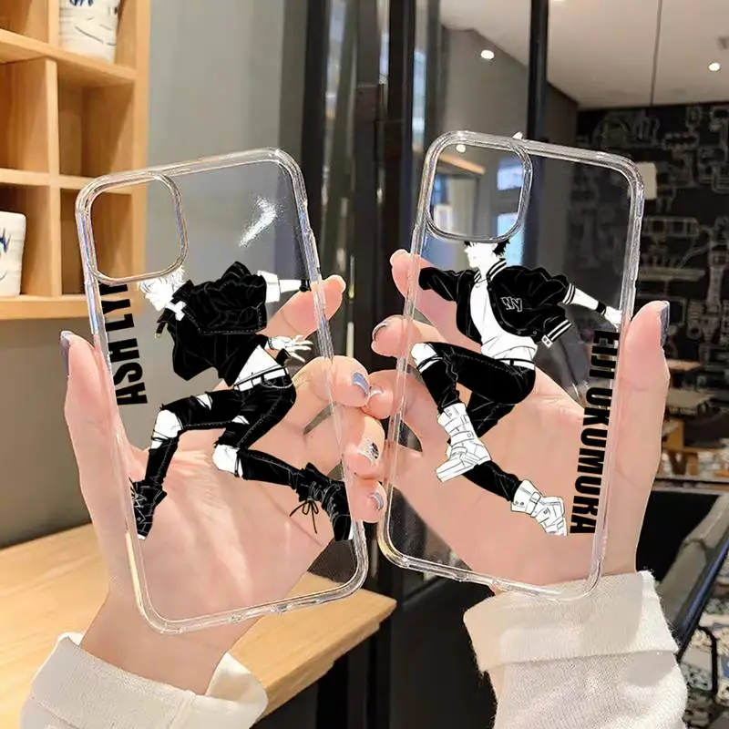 

Anime Banana Fish Anime art Phone Case Transparent for iPhone 6 7 8 11 12 s mini pro X XS XR MAX Plus SE cover funda