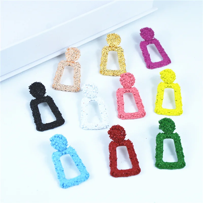 ZCHLGR модные эффектные маленькие серьги геометрические для женщин висячие в форме