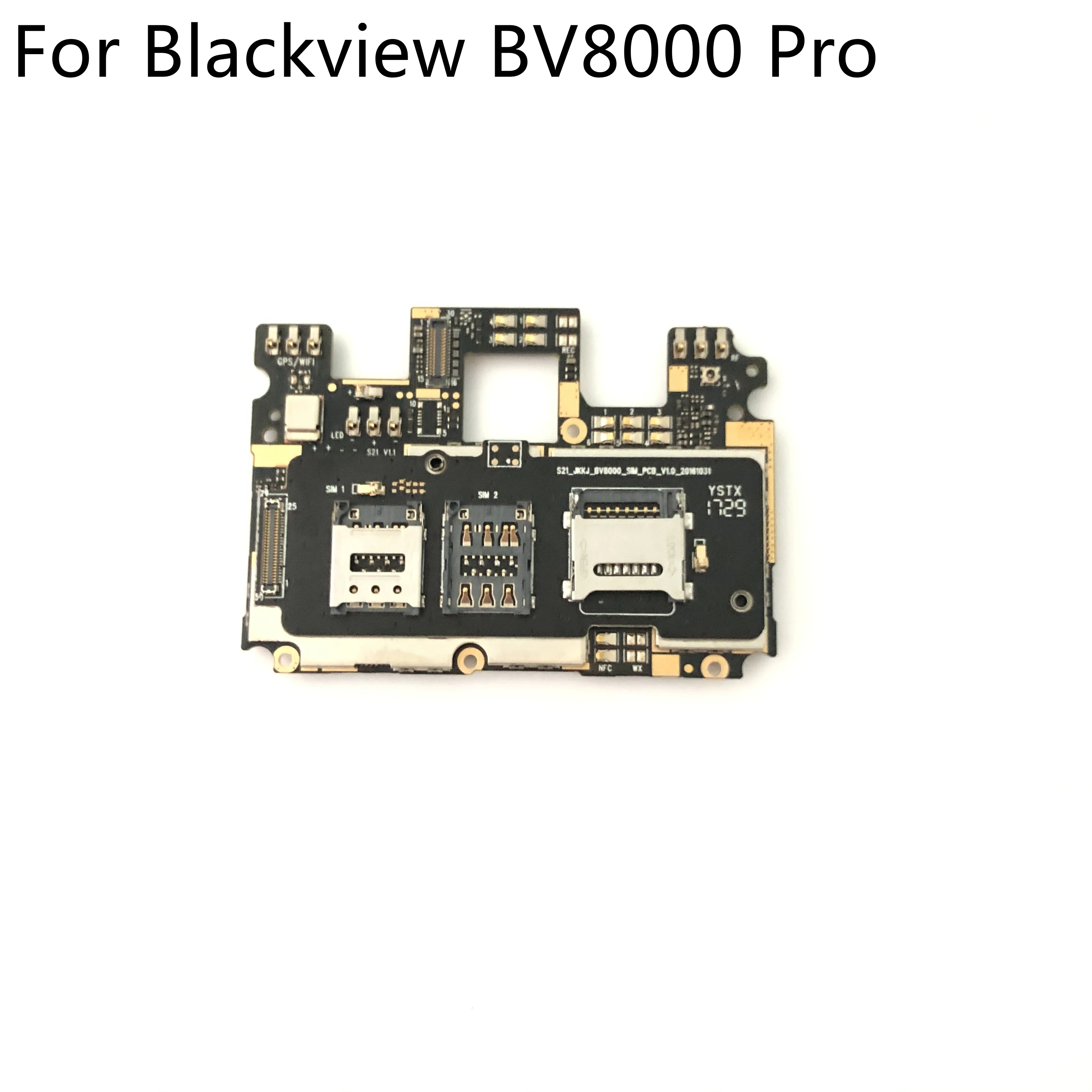 Б/у материнская плата 6 ГБ ОЗУ + 64 Гб ПЗУ для Blackview BV8000 Pro MT6757 Восьмиядерный 5 0 дюймов