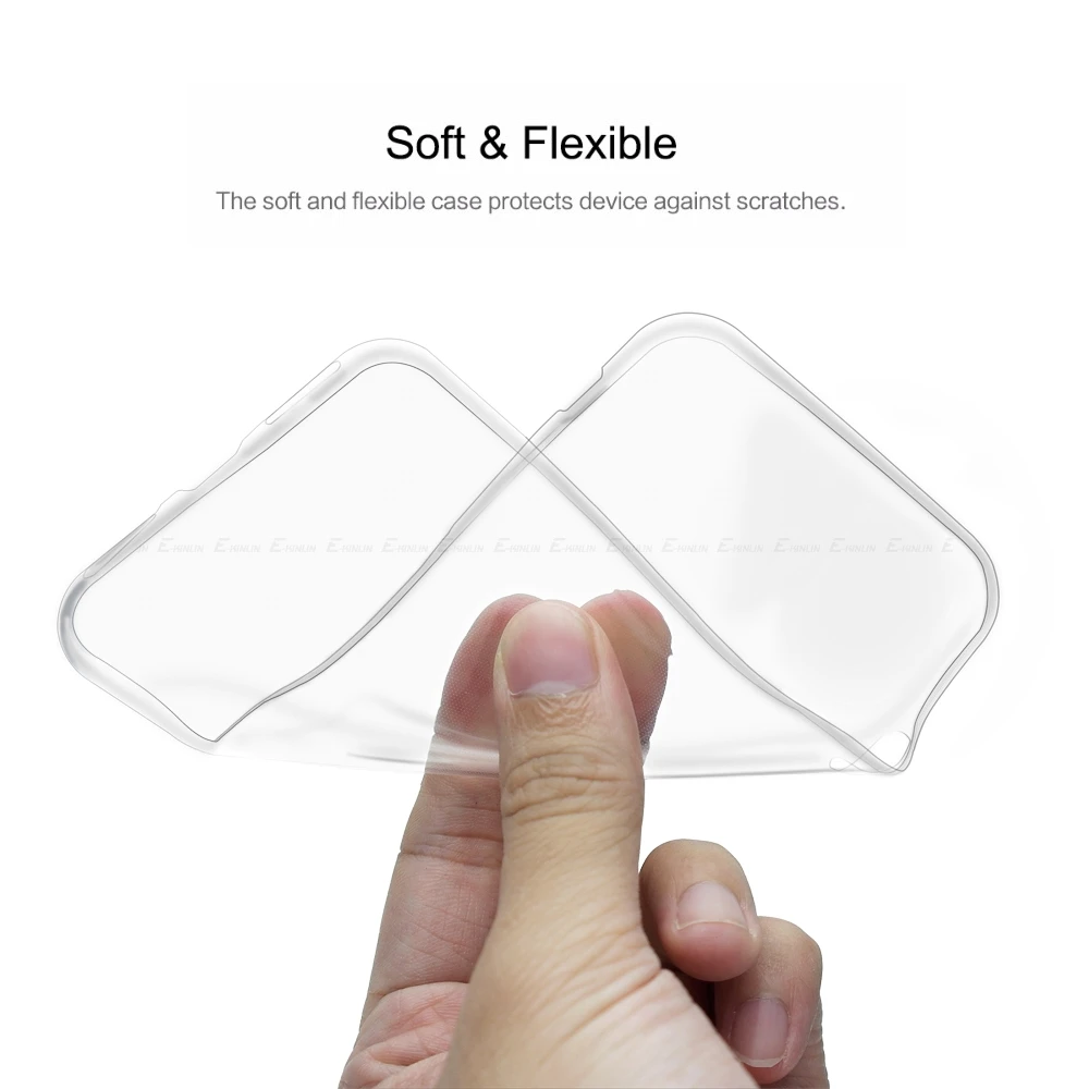 Ultra Thin Clear Soft Protective TPU Case For OPPO AX5 AX7 A31 A32 A33 A35 A3s A5s A3 A5 A8 A7 A9 2020 Silicone Back Phone Cover images - 6