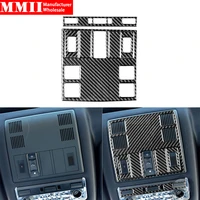 carbon fiber car accessories stickers for bmw x3 e83 2004 2005 2006 2007 2008 2009 2010 overhead reading light panel interiors