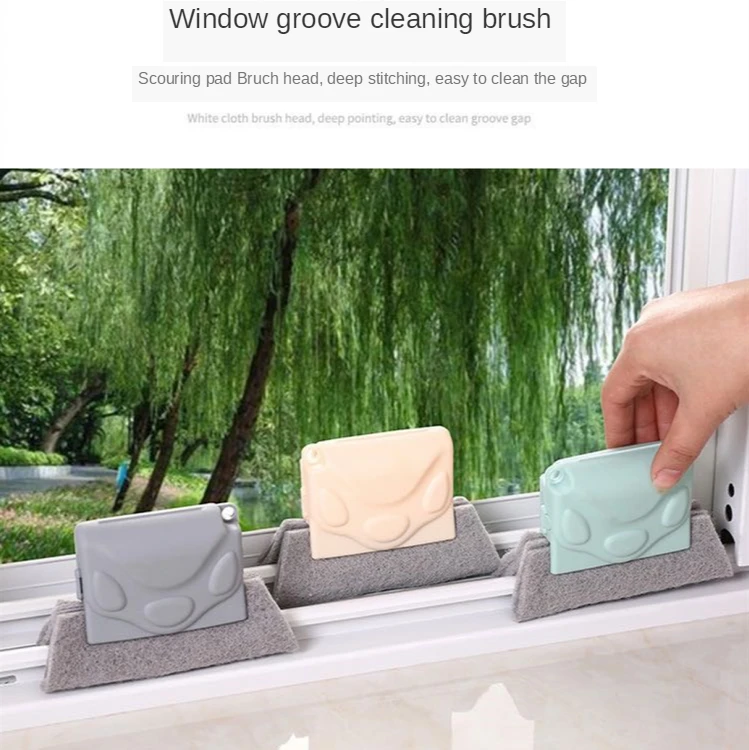 For Kitchen Creative Groove Brush Window Sill Cleaning Pool Slot Door And Blind Corner Artifact | Дом и сад