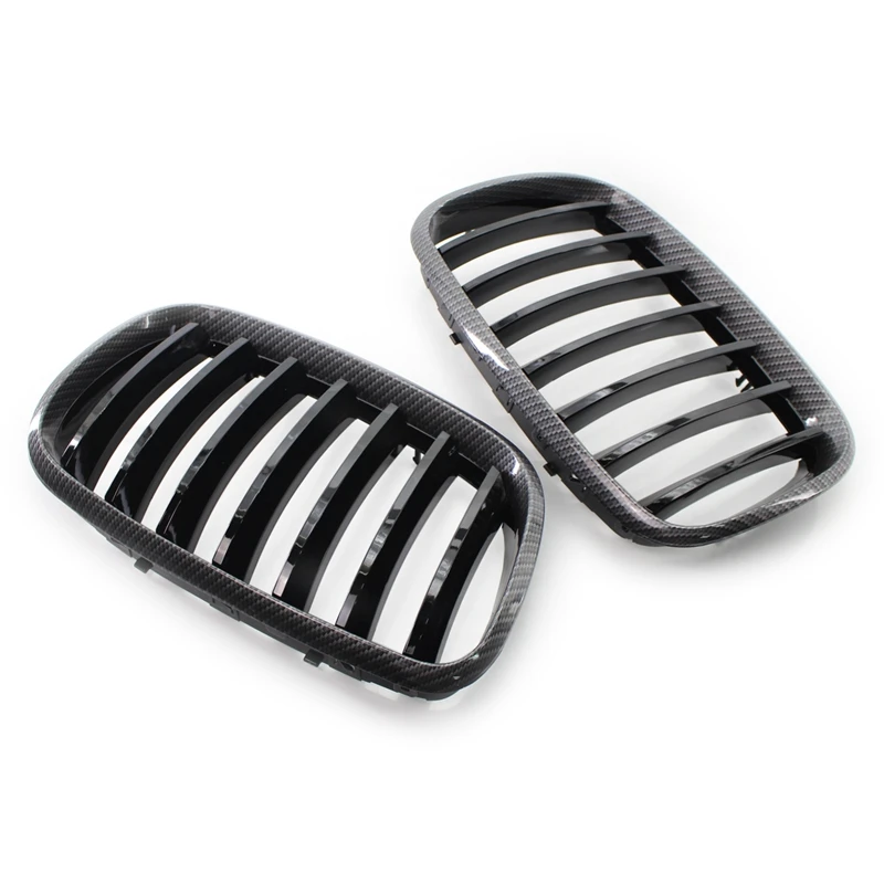 Car ABS Front Hood Sport Bumper Kidney Grille Pair For-BMW E70 X5 E71 X6 2007- 2013 | Автомобили и мотоциклы