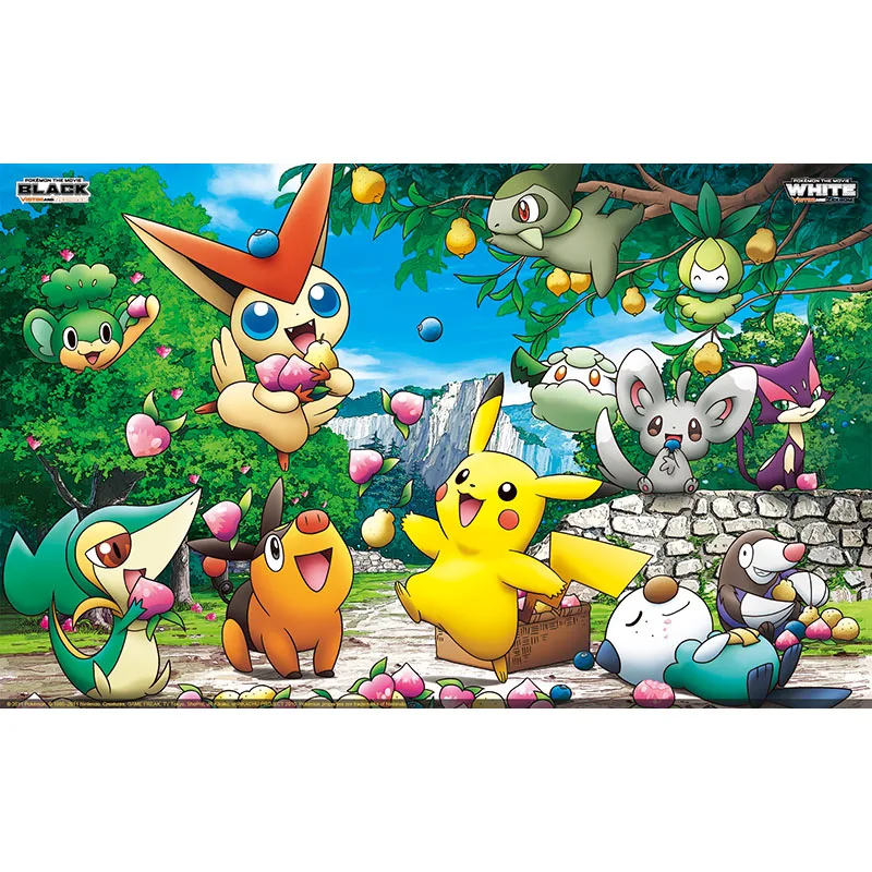 Игровой коврик для игры в с покемонами игровой зоопарк мыши аксессуары игр