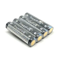 trustfire 10440 battery 3 7v tf 10440 600mah li ion rechargeable lithium batteries for led flashlights torch