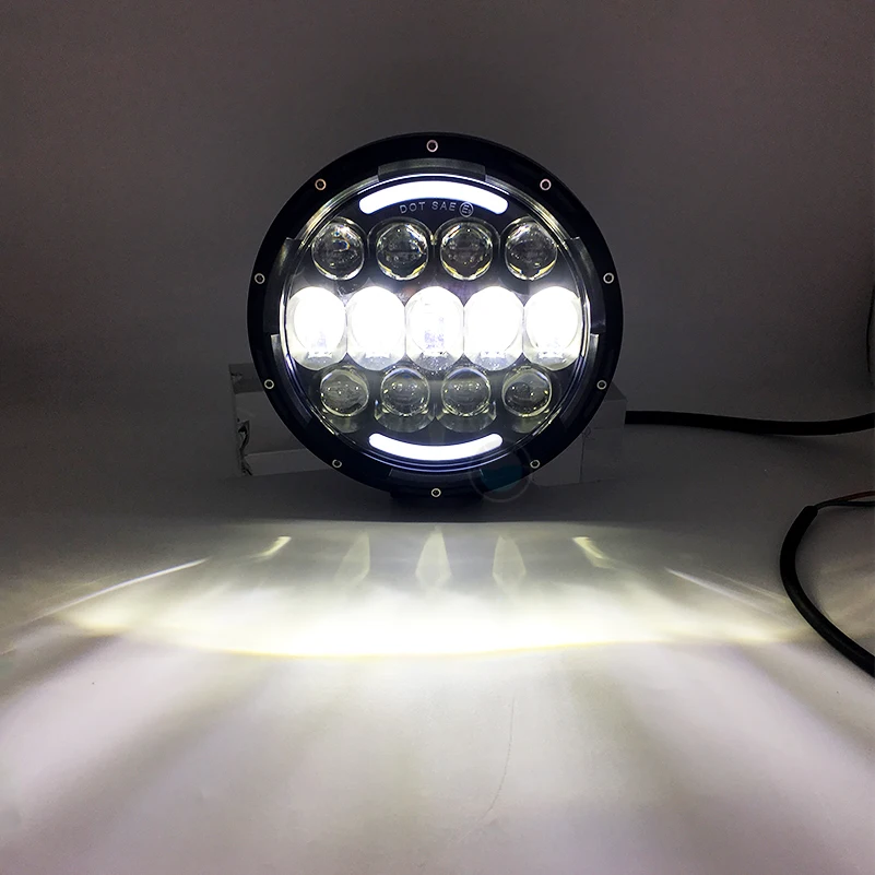 (Пара) 7 дюймовый круглый светодиодный рабочий свет для джип грузовиков Offraod 4x4 с