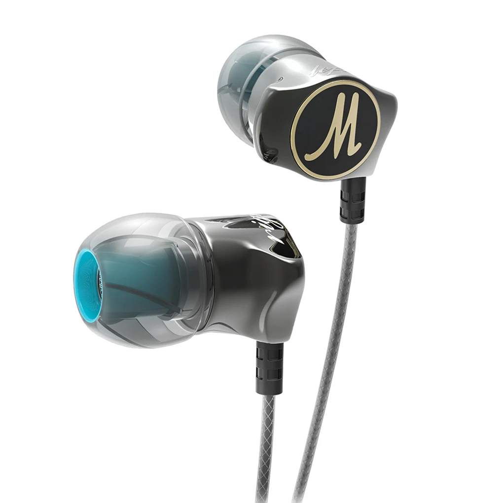 

Better QKZ DM7 Earphone Built-in Mic HiFi Heavy Bass 3.5mm Earbuds Metal Stereo Noise Isolating In-ear Headset