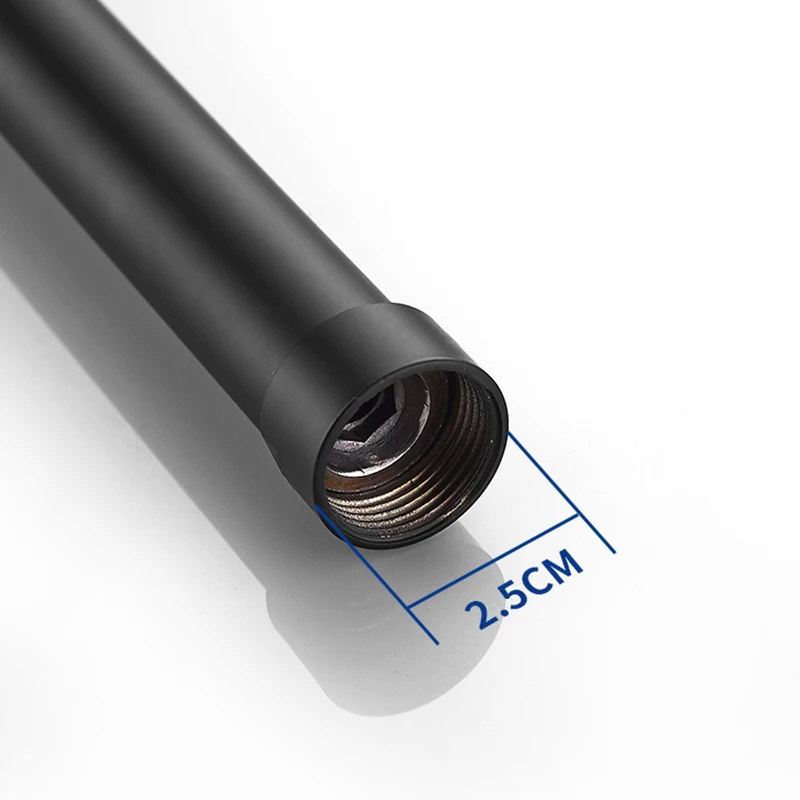 Латунная круглая/квадратная удлинительная труба для душа смеситель с