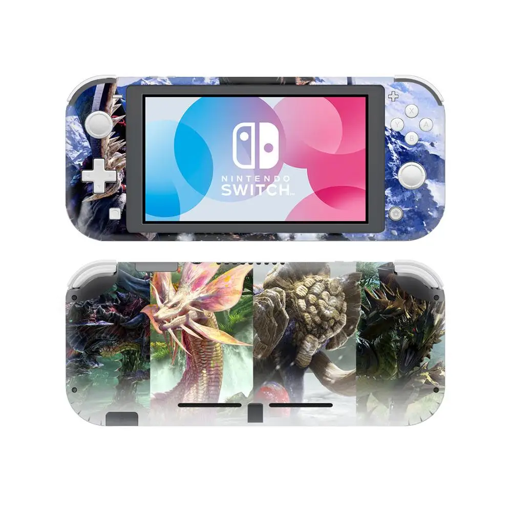YSNSL0202 Monster Hunter наклейка на кожу для nintendo Switch Lite консоль и контроллер переключатель Lite Мини-Протектор виниловая наклейка на кожу - Цвет: YSNSL0202