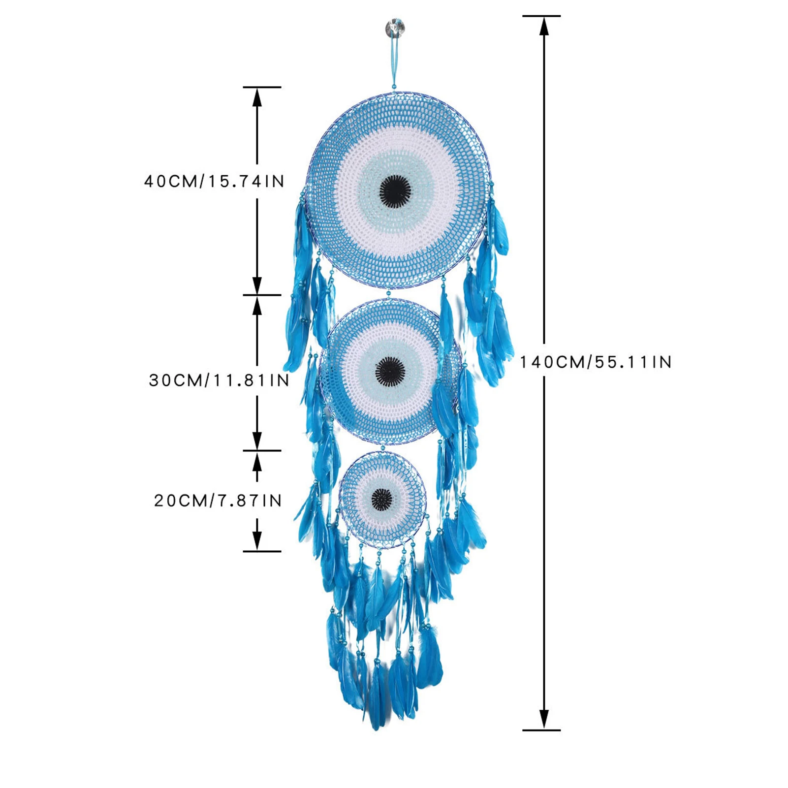 

Creative Handmade Forest Wall Hanging Feathers Dream Catcher Tapestry Crafts Ornaments Gift Home Decor Hanging Art Gifts