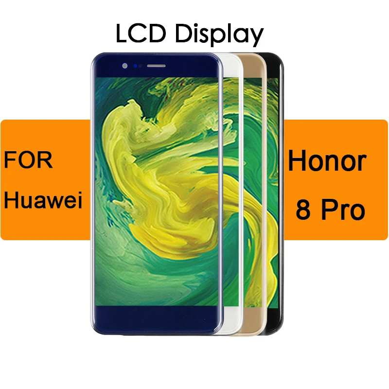 Для Huawei Honor 8 Pro ЖК дисплей с сенсорным экраном в сборе запасные рамкой для V9 DUK L09
