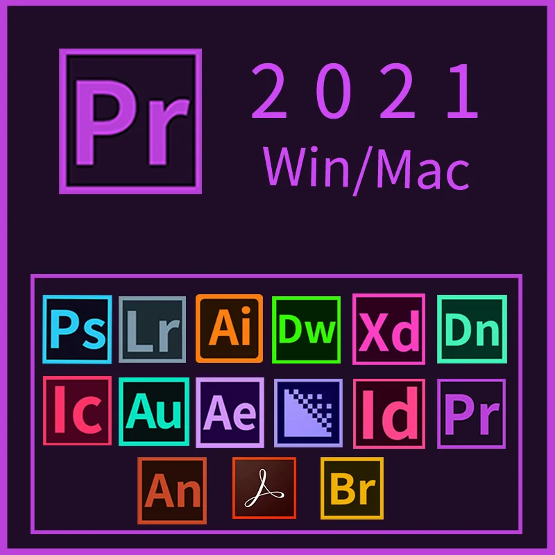 

Premiere 2021 activation-free one-click installation is suitable for Win and Mac books