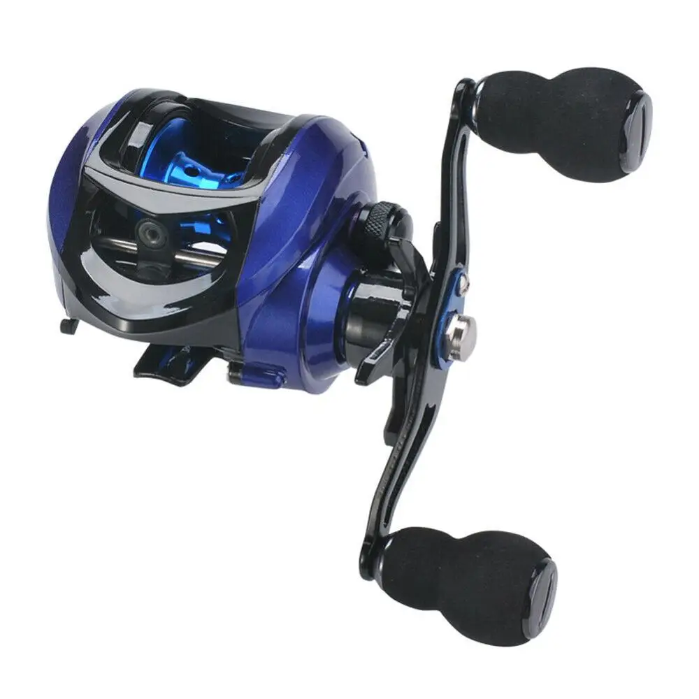 Рыболовная катушка для заброса приманки спиннинговая ручная леска из