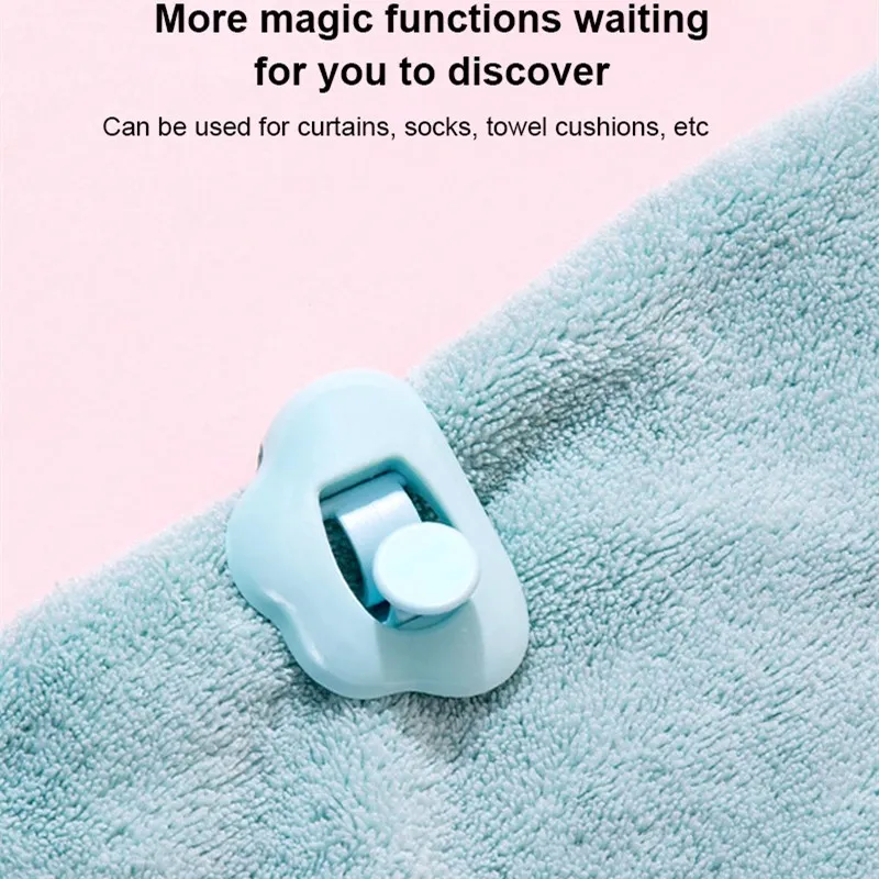 

Anti-skid Quilt Clothes Pegs Holder Needle-free Safety Invisible Household Non-marking Sheet Curtain Laundry Storage Buckle Clip