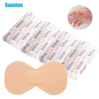 61020 шт. палец Тип большой бандаж первой помощи Водонепроницаемый дышащая гемостаза подушки клеевая намотка свидетельствует об этом туалетный аварийной ситуации