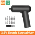 Электрическая отвертка Xiaomi Mijia, портативная отвертка 3,6 В с 12 шт. насадок S2, 2000 мАч, аккумуляторная отвертка, домашние инструменты