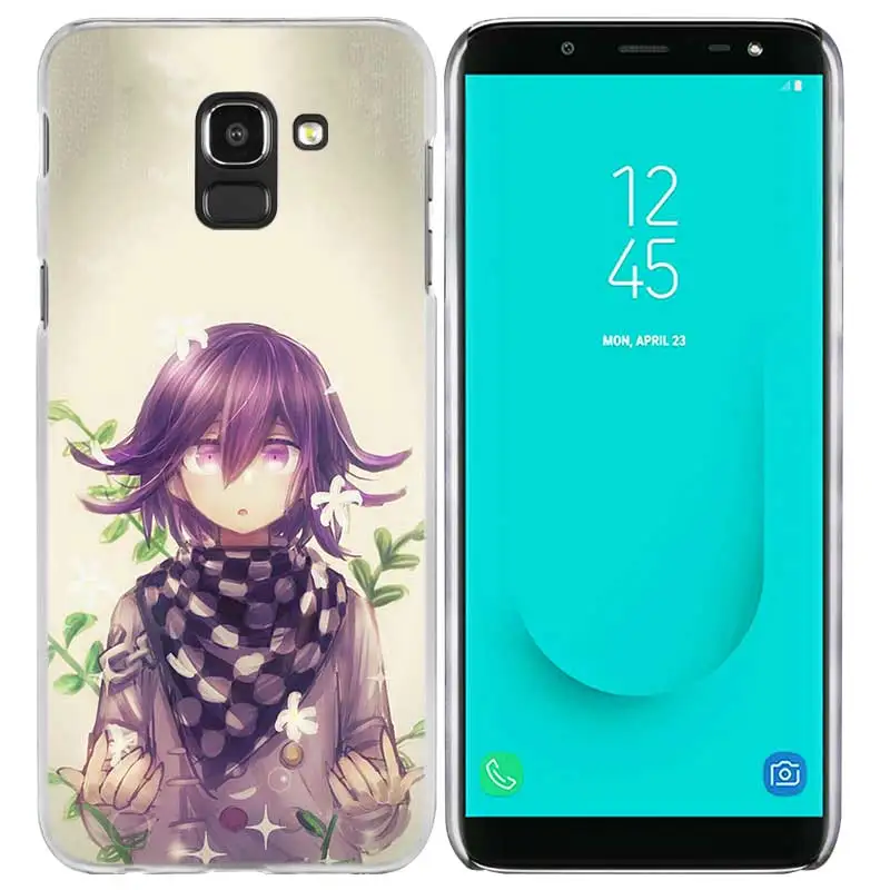 Danganronpa мультфильм чехол для samsung Galaxy A50 A80 A70 A60 A40 A30 A20 A20e A10 A9 A7 A6 Note 8, 9, 10, плюс 5G прочное портмоне