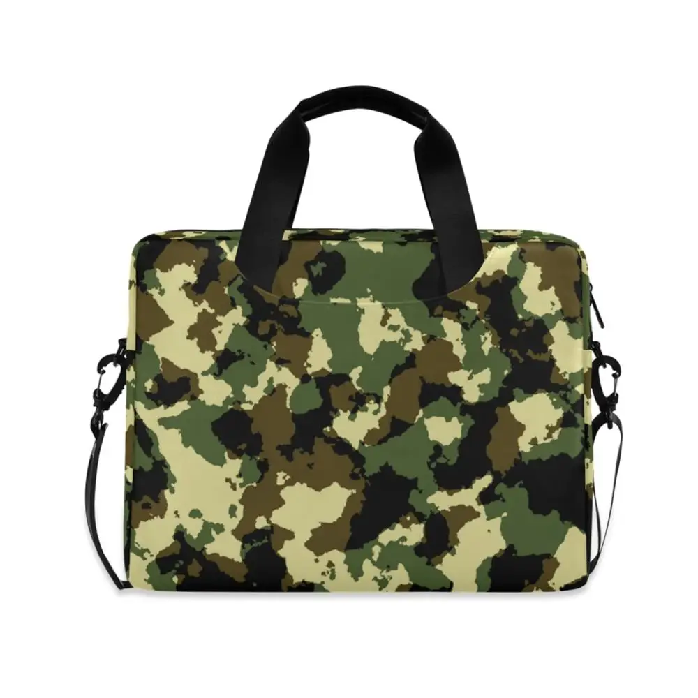 

ALAZA 2021 New Men's Camouflage Printing Briefcase Male 16 Inch Laptop Bag Polyester for Messenger Bags Men Briefcases