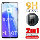 2 в 1 защита для экрана камеры объектив Защитная пленка для Xiaomi Mi 10t Pro 5G защитное стекло на Xiomi до 10 ти лет Mi10t телефон Обложка прозрачная защитная пленка