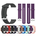 Ремешок силиконовый сменный для часов Fossil Gen 5, браслет для Garmin LG Samsung Galaxy 4 Huawei GT 2, 18 мм 20 мм 22 мм