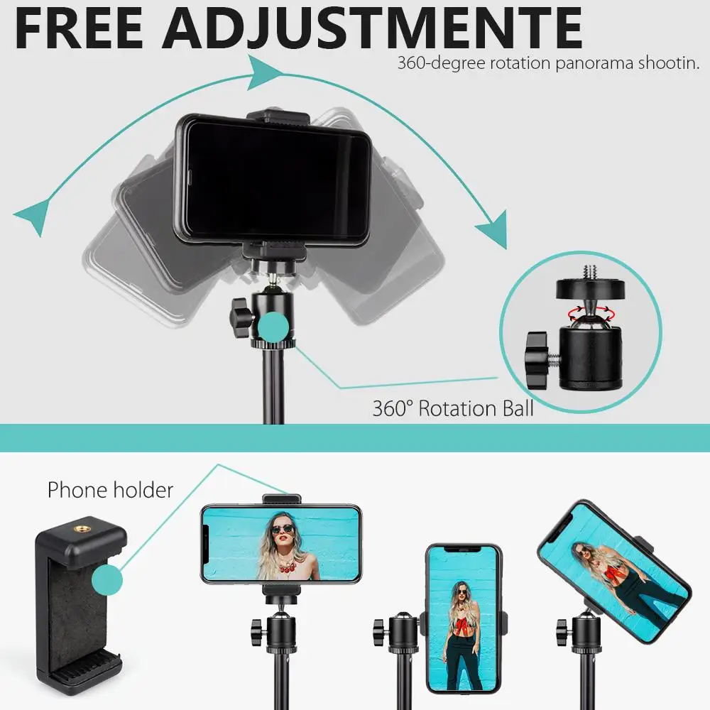 Штатив для телефона Vamson камера мобильного монопод штатив фотокамеры Gopro