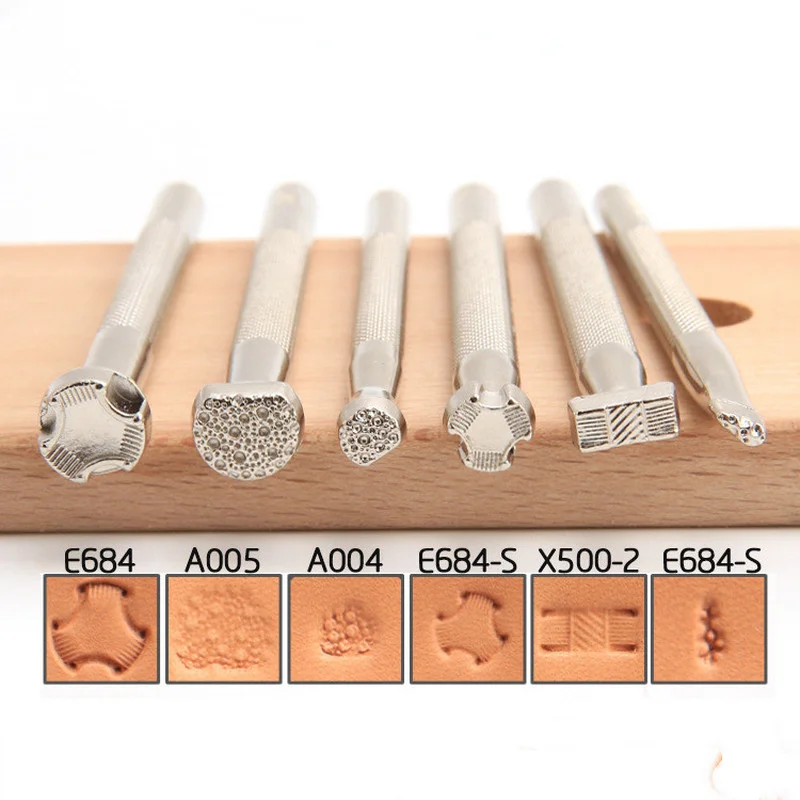 

10cm Patterns Leather Stamp Tools Alloy Making Carving Handmade Wallets Leatherwear Craft Stamping Printing DIY Art Decoration