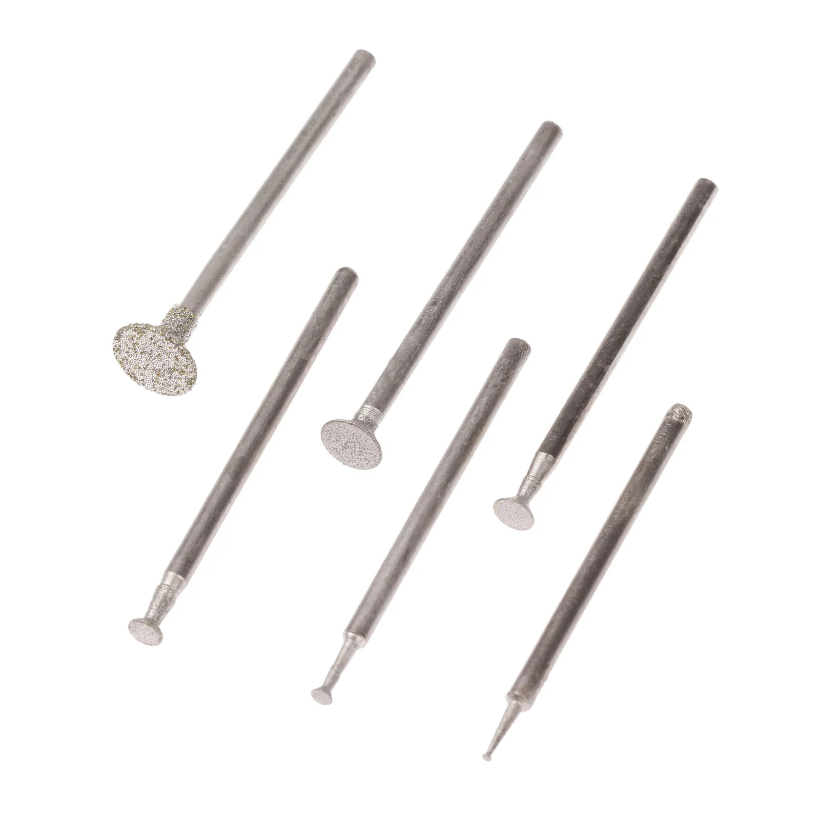 Алмазная шлифовальная головка C2 с хвостовиком 2 35 мм 6 шт. Нефритовый фунт