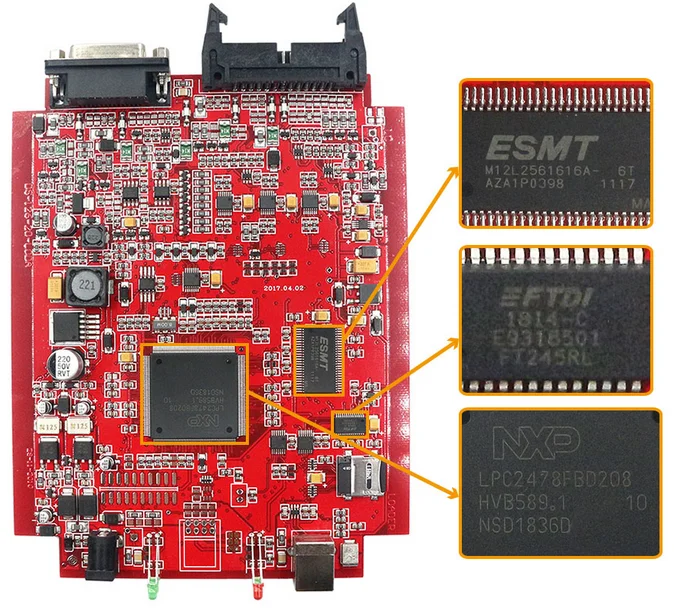 V5.017 Kess V2 Master V2.53 Plus 4 светодиодный Ktag 7 020 V2.2.5 ktag и kess полный набор красный PCB онлайн