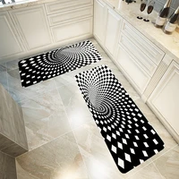 3d vortex floor mat kitchen bathroom non slip carpet multi size modern living room bedroom fun entrance door mat welcome mat