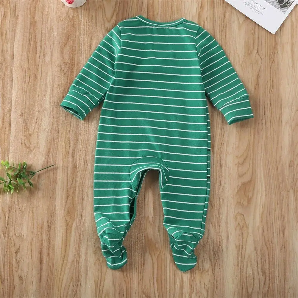 Комбинезоны с надписью I love my Mommy/Daddy и длинными рукавами для новорожденных