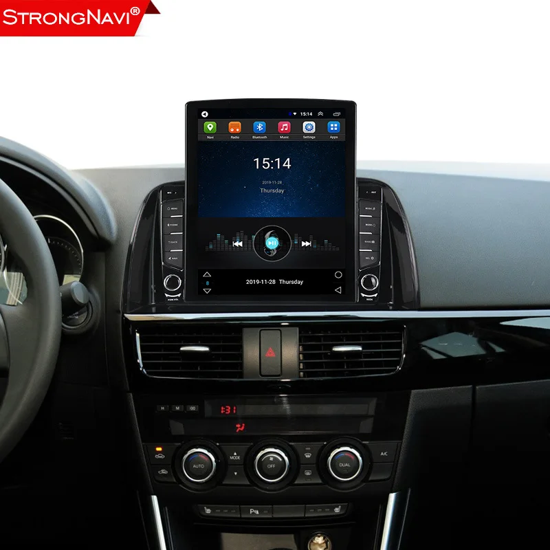 Автомагнитола Tesla мультимедийный видеоплеер 2DIN на платформе Android для Mazda CX5 1 KE 2011