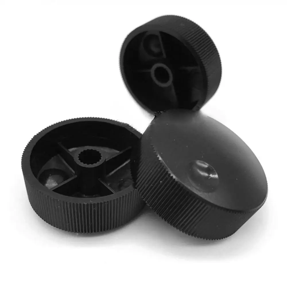 Черная матовая алюминиевая ручка 32x13 мм регулятор громкости для ручки