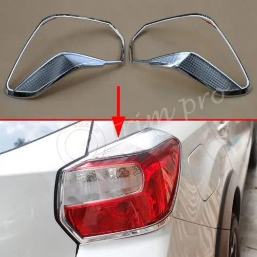 2 шт. хромированные задсветильник фары для Subaru XV 2012 2013 2014 2015 2016 2017 | Автомобили и
