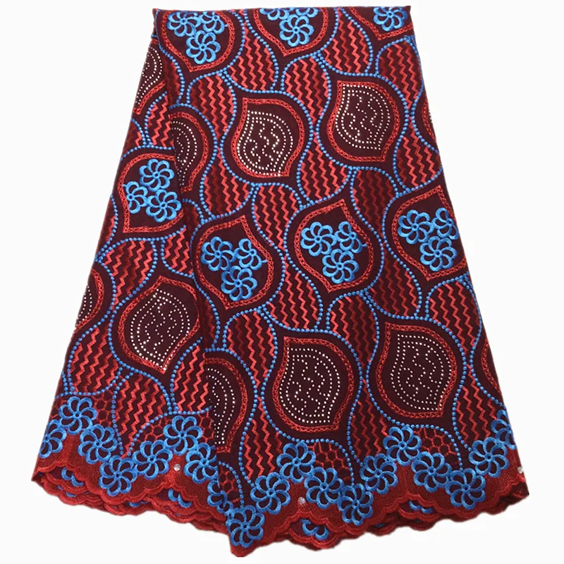 Хлопчатобумажная ткань Swiss маркизет кружевные ткани с тюлевой кружевной блузкой