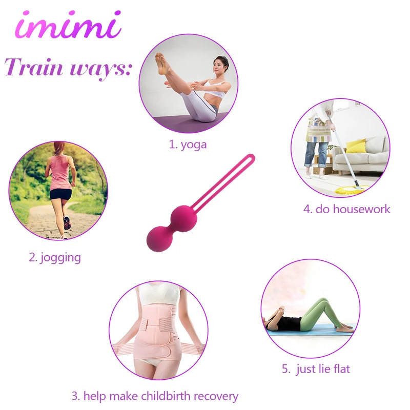 Силиконовый вагинальный шарик секс-игрушка Женская Вагина кегелевые шарики