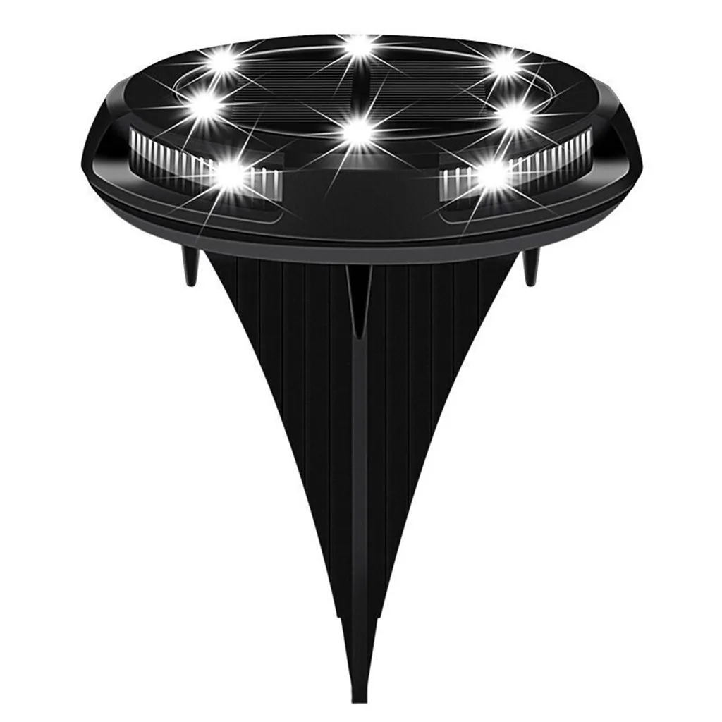 Садовый светильник на солнечной батарее 8 светодисветодиодный подземные