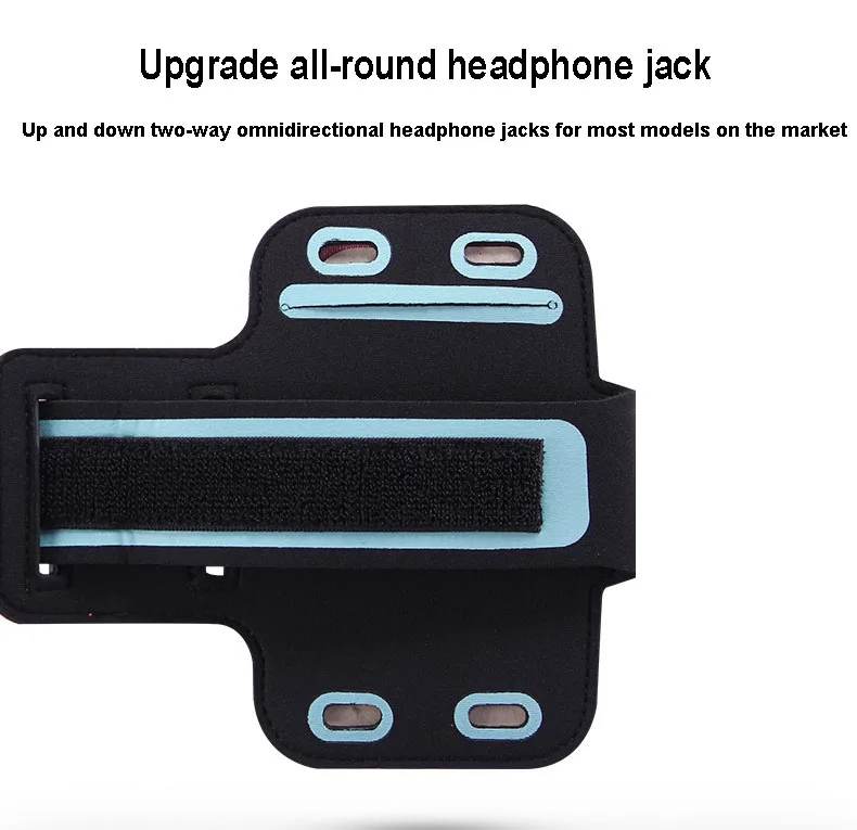 Красная водонепроницаемая Спортивная Повязка на руку для занятий спортом и