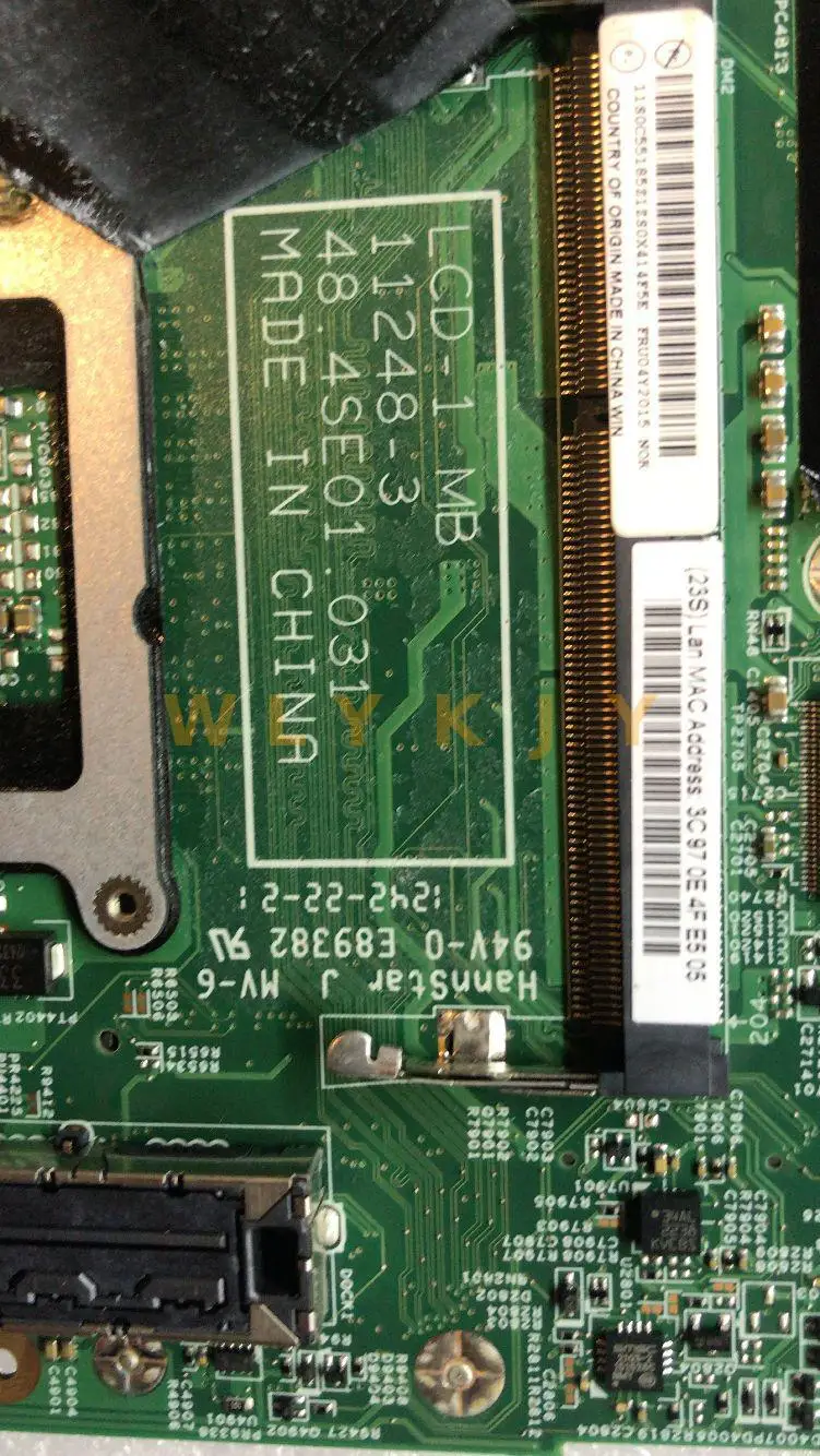 Материнская плата для ноутбука Lenovo ThinkPad L430 04Y2015 04W6677 04W3566 PGA989 NVS5400M 100% | Компьютеры и