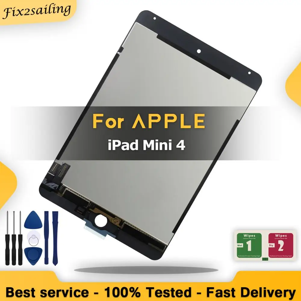 ЖК дисплей OEM для iPad Mini 4 A1538 A1550 сменный сенсорный экран + Инструменты|ЖК-экраны и