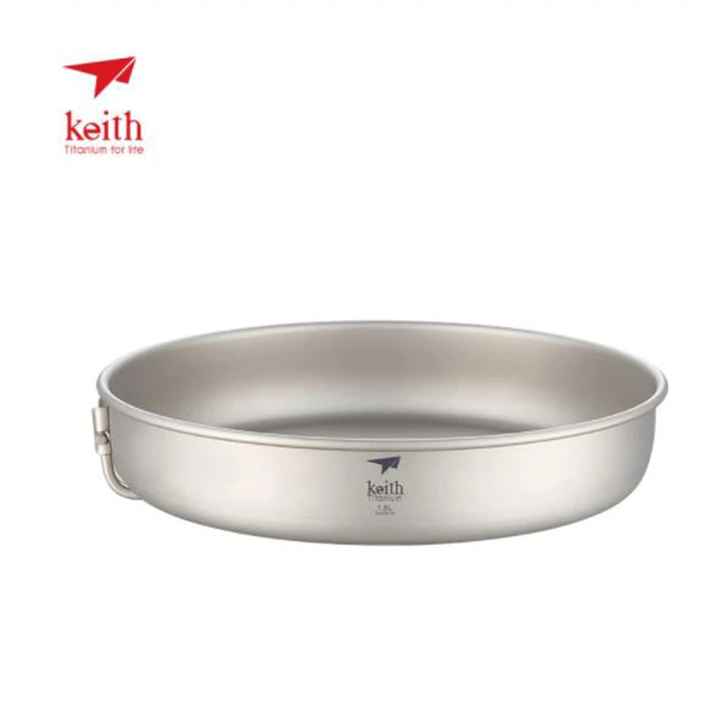 Сверхлегкая Портативная Складная Сковорода Из Титана КИТ Ti6034 кастрюля для