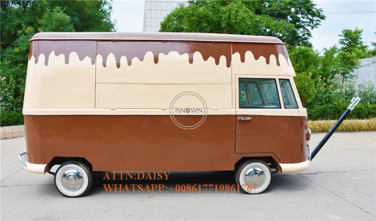 Мобильный уличный торговый прицеп для фаст фуда фургон барбекю и хот догов на