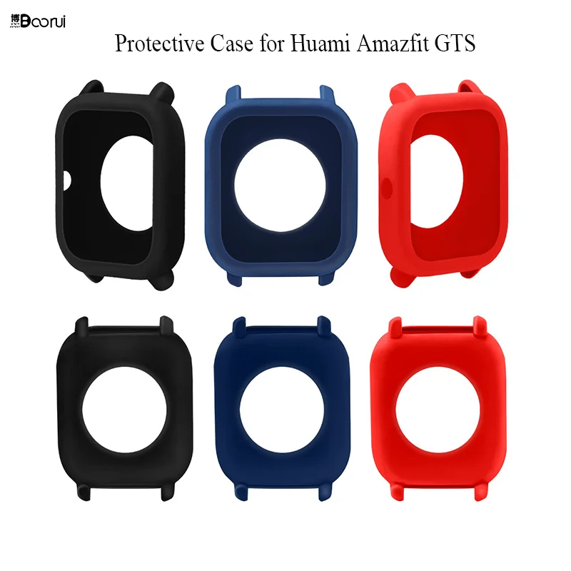 Защитный чехол BOORUI для Huami Amazfit GTS Ударопрочный Мягкий силиконовый аксессуары