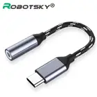 Переходник с USB C на 3,5 мм с разъемом типа C 3,5 для наушников и аудиоконвертера, кабель для наушников для Huawei Mate10 Pro P20 Xiao Mi 6 Note 3