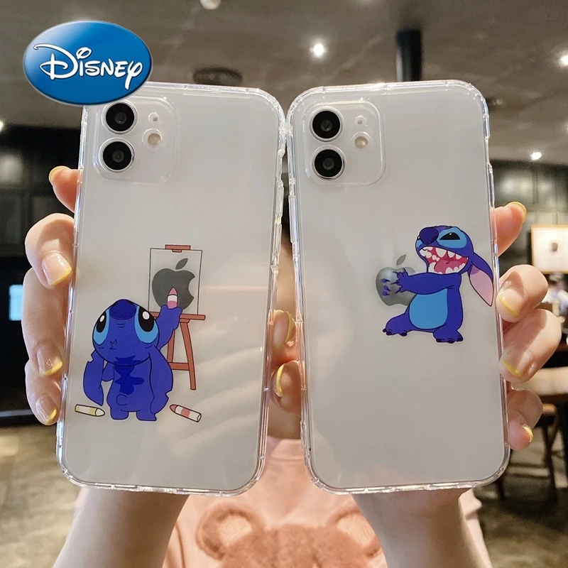 

Disney Phone Case for IPhone 7/8P/X/XR/XS/XSMAX/11/12Pro/12mini Stitch Phone Case Cover