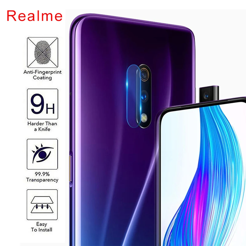 Защитное стекло для объектива камеры Realme C2 Q X XT телефона 5 3 2 Pro 9H жесткое